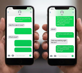 専任エージェントからチャットでご連絡