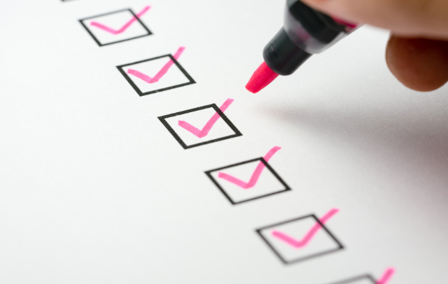 自分の状態を客観的に把握するチェックリスト